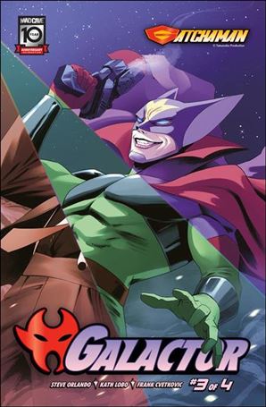 Gatchaman: Galactor issue 3 Katherine Lobo Cover