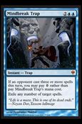 Magic The Gathering: Zendikar (Base Set) card 57 Mindbreak Trap