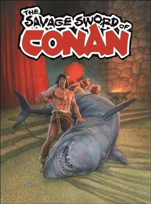 Savage Sword of Conan (2024) issue 1-E Douglas Klauba Borderlands Cover