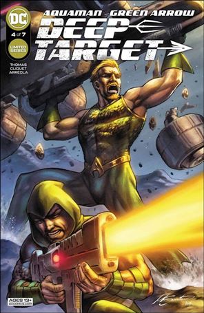Aquaman/Green Arrow: Deep Target issue 4 Marco Santucci Cover