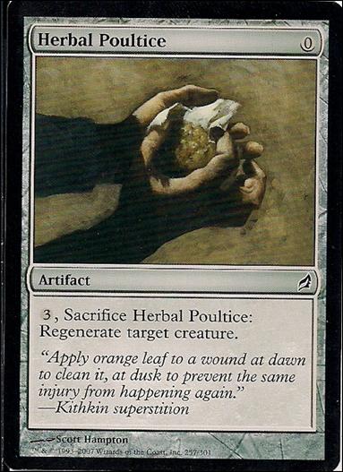 Magic the Gathering: Lorwyn (Base Set) card 257 Herbal Poultice