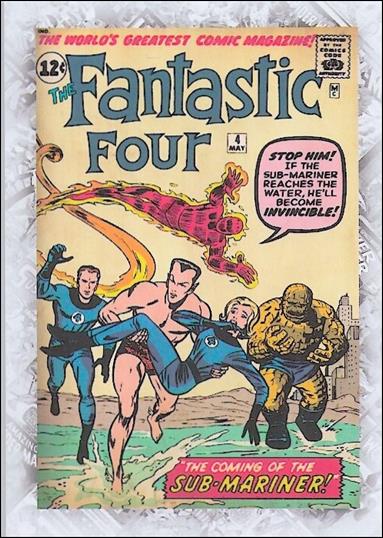 Marvel Beginnings: Series 3 (Breakthrough Issues Comic Cover Subset) card B-108 The Fantastic Four #4