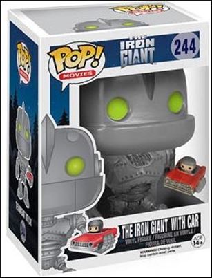 POP! Movies figure 244 The Iron Giant With Car