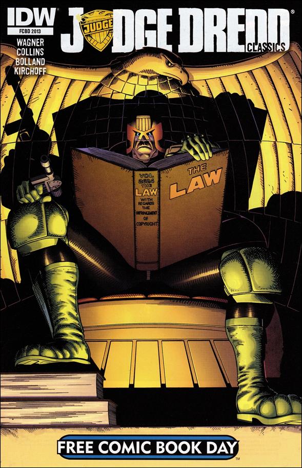 Free Comic Book Day 2013: Judge Dredd Classics issue nn