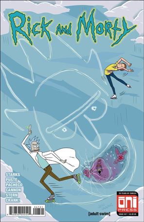 Rick and Morty (2015) issue 47-B Jen Vaughn Cover