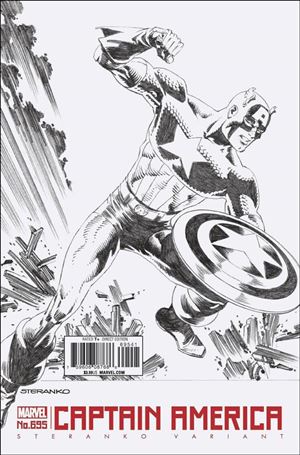 Captain America (1968) issue 695-G Jim Steranko 1:50 Cover