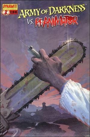 Army of Darkness vs Re-Animator issue 2-C Esad Ribic Cover