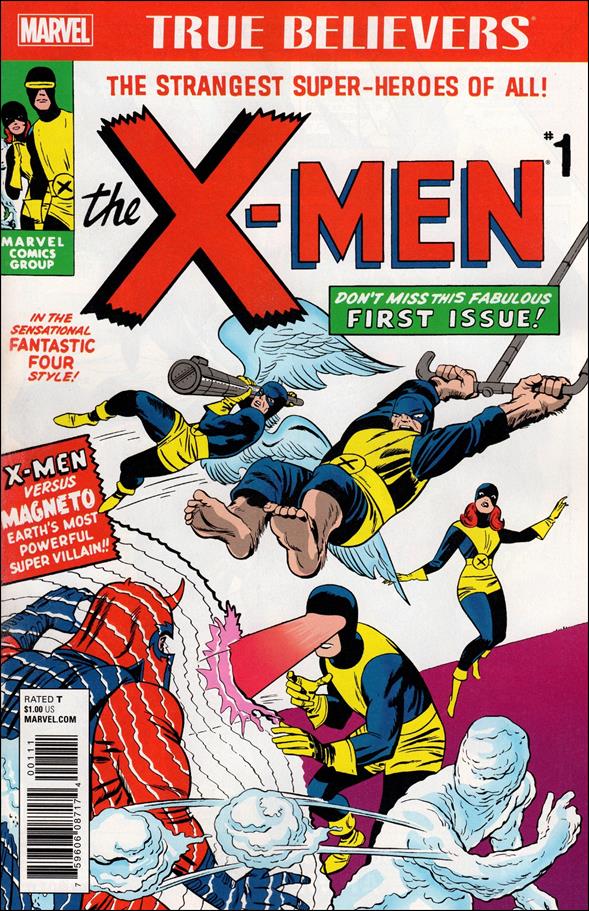 X-Men (1963) issue 1-B True Believers Edition