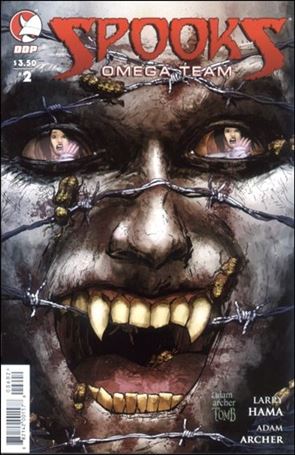 Spooks: Omega Team issue 2-B Adam Archer Cover