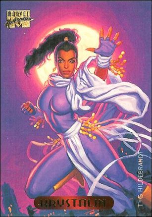1994 Marvel Masterpieces (Base Set) card 64 Krystalin