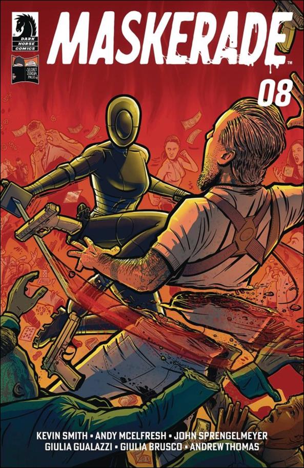 Maskerade issue 8 John Sprengelmeyer Cover