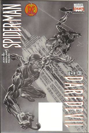 Daredevil/Spider-Man issue 1-C Dynamic Forces Greytone Cover 1/1000