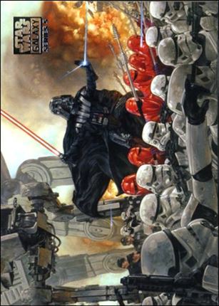 Star Wars Galaxy: Series 5 (Base Set) card 64 Wrath of Vader