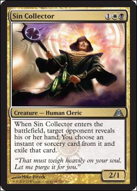 Magic the Gathering: Dragon's Maze (Base Set) card 103 Sin Collector