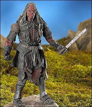 Lord of the Rings (Trilogy) figure 46 Uruk-Hai (Shagrat Mordor)