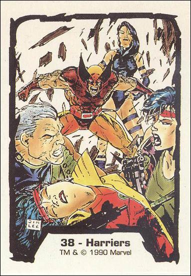 Jim Lee Series 1 (Base Set) card 38 Harriers