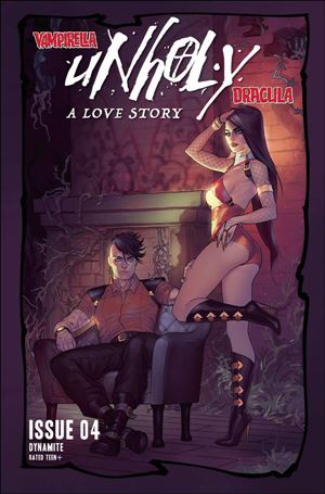 Vampirella/Dracula: Unholy issue 4-F Meghan Hetrick Cover