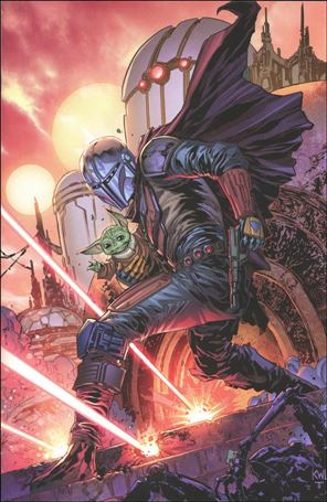 Star Wars: The Mandalorian issue 2-N K Lashley Devil Dog/Jolzar/BTC/SlabCity Virgin Cvr