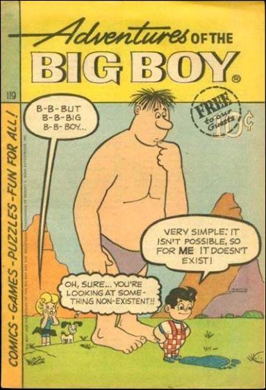 Adventures of the Big Boy issue 119-B West Coast Cover