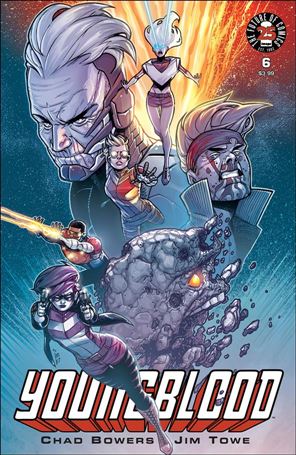 Youngblood (2017) issue 6 Jim Towe Cover