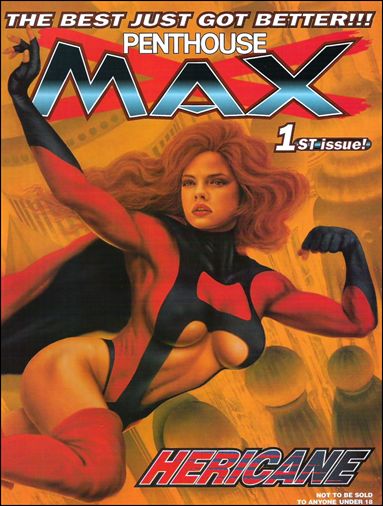 Penthouse Max issue 1 Jim Burns cover