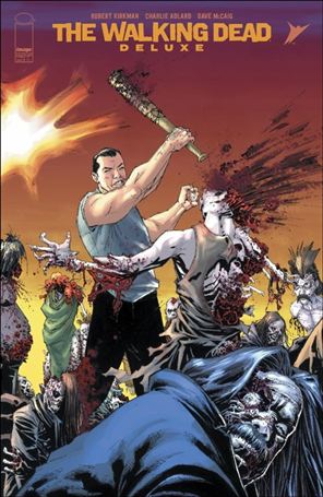 Walking Dead Deluxe issue 113-C Whilce Portacio Connecting Cardstock Cover