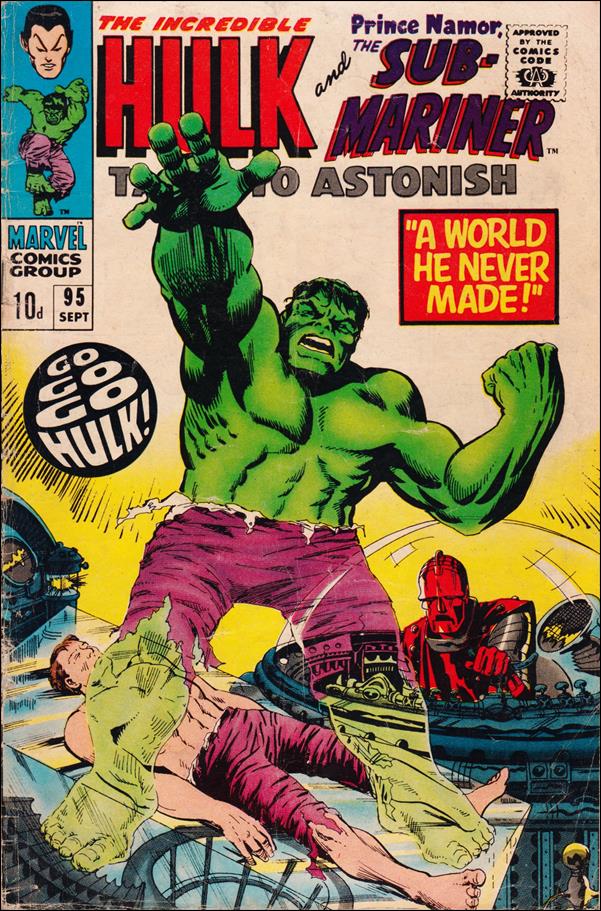 Tales to Astonish (1959) issue 95-B UK Price Cover