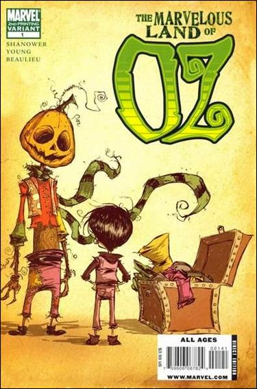 Marvelous Land of Oz issue 1-D Skottie Young Cover (2nd Printing)