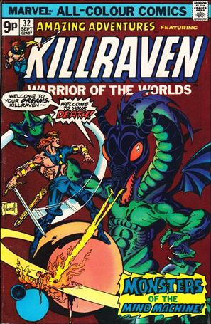 Amazing Adventures (1970) issue 32-B UK Price Cover