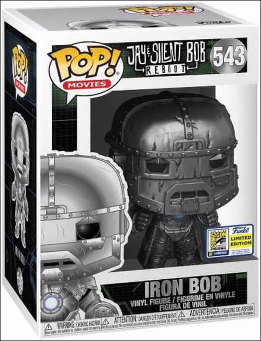 POP! Movies figure '543' Iron Bob SDCC Exclusive