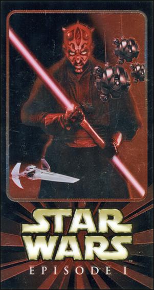 Star Wars: Episode I Widevision: Series 1 (Collector Tin Chrome Card Subset) card 2 of 5 Darth Maul