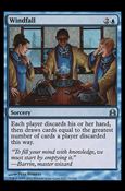 Magic the Gathering: Commander (Base Set) card 70 Windfall