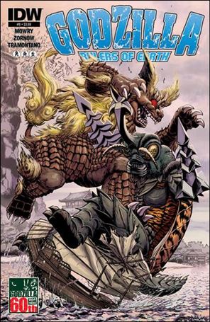 Godzilla: Rulers of the Earth issue 9 Jeff Zarnov Cover