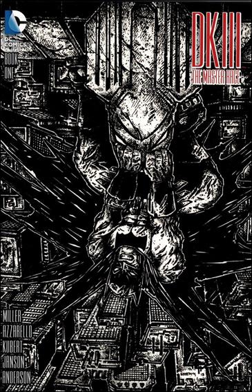 Dark Knight III: The Master Race issue 1-PC Kevin Eastman Tate's Comics Black & White Cover