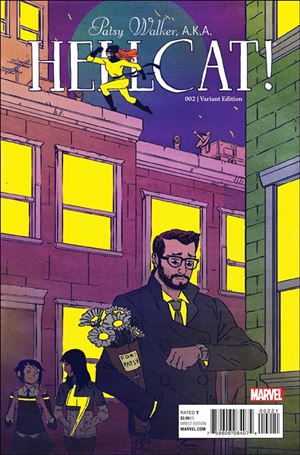 Patsy Walker, A.K.A. Hellcat! issue 2-B Jake Wyatt 1:25 Cover