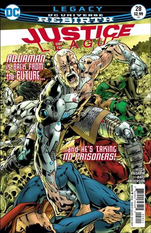 Justice League (2016) issue 28 Bryan Hitch Cover