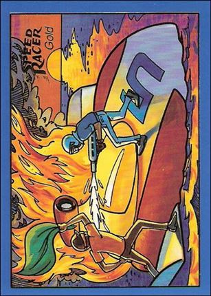 Speed Racer (Gold Foil Subset) card 34 Race Around the World