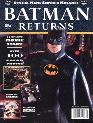 Batman Returns Official Movie Souvenir Magazine Cover Image 1