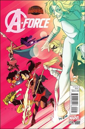 A-Force (2015) issue 2-B Kris Anka 1:25 Cover