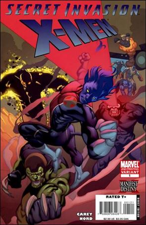 Secret Invasion: X-Men issue 1-B Cary Nord Cover (2nd Printing)