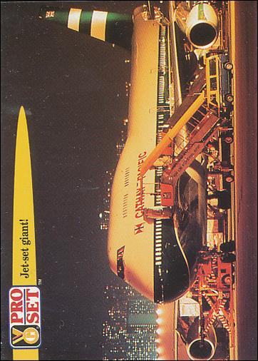 Guinness World Records (Base Set) card 7 Jet-set giant!