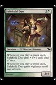 Magic the Gathering: Shadowmoor (Base Set) card 238 Safehold Duo