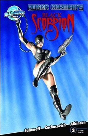 Roger Corman's Black Scorpion issue 3 Azim Akberali Cover