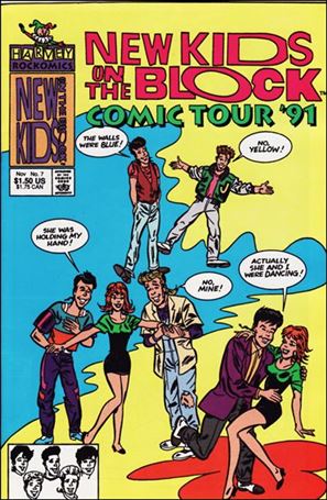 New Kids on the Block Comic Tour '90 Cover Image 2