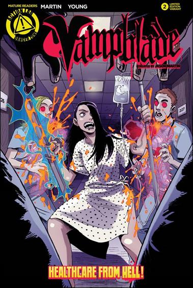 Vampblade issue 2-B Winston Young "Goo" Cover