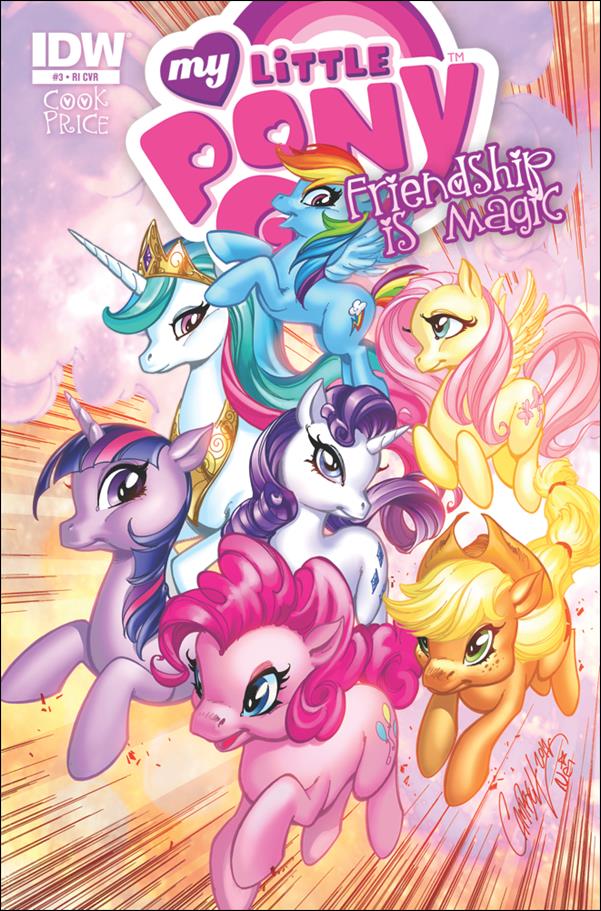My Little Pony: Friendship is Magic issue 3-C J. Scott Campbell 1:10 Cover