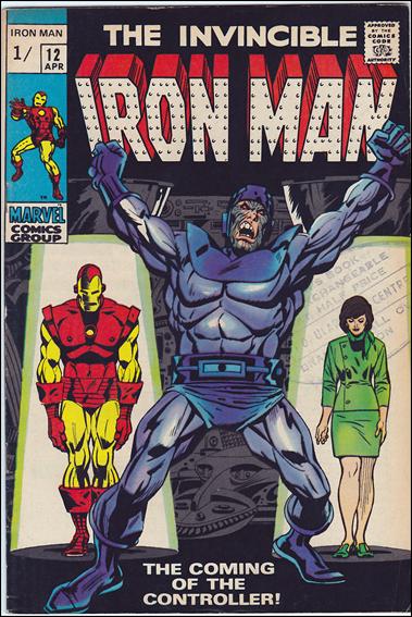 Iron Man (1968) issue 12-B UK Price Cover