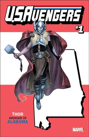 U.S.Avengers issue 1-MA Rod Reis Alabama Cover
