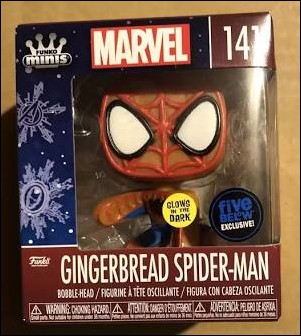 Funko Minis figure 141 Gingerbread Spider-Man 