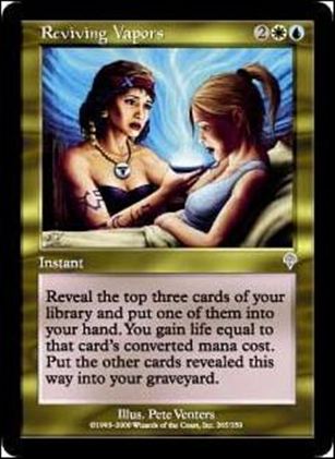 Magic the Gathering: Invasion (Base Set) card 265 Reviving Vapors